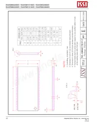 IS42SM32800D-75BL-TR Datasheet Pagina 22