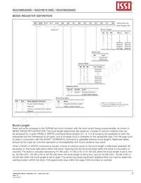 IS42VM16160D-8TLI Datasheet Page 9