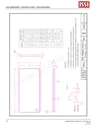 IS42VM16160D-8TLI Datasheet Page 22