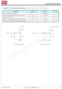 IS42VM16200C-75BLI-TR Datasheet Page 22