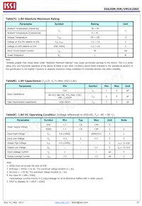 IS42VM16200C-75BLI-TR Datasheet Page 23