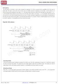 IS42VM32400G-6BL-TR Datasheet Page 10