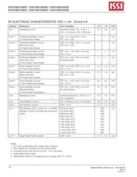 IS45VM16800E-75BLA2-TR Datasheet Page 16