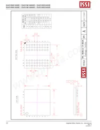 IS45VM16800E-75BLA2-TR Datenblatt Seite 22
