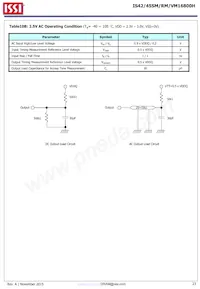 IS45VM16800H-75BLA2-TR Datasheet Page 23