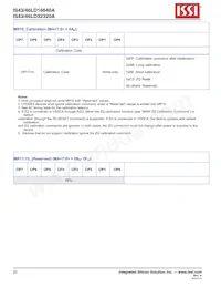 IS46LD32320A-3BPLA25-TR Datasheet Page 20