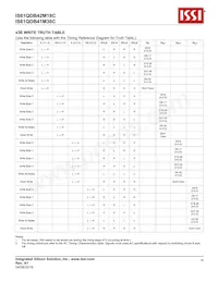 IS61QDB42M18C-333M3LI Datasheet Page 14