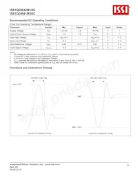 IS61QDB42M18C-333M3LI Datasheet Page 16