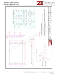 IS62WV5128DBLL-45BI-TR Datasheet Page 14