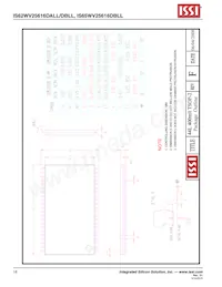 IS65WV25616DBLL-55CTLA3-TR Datasheet Page 16