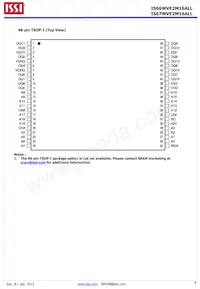 IS66WVE2M16ALL-7010BLI-TR數據表 頁面 4