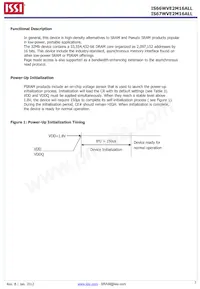 IS66WVE2M16ALL-7010BLI-TR Datasheet Page 7