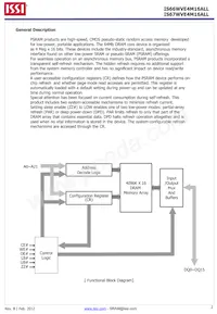 IS66WVE4M16ALL-7010BLI-TR Datasheet Page 2
