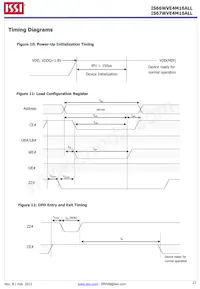 IS66WVE4M16ALL-7010BLI-TR Datasheet Page 23