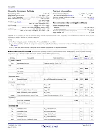 ISL6208CIRZ-T Datasheet Page 5