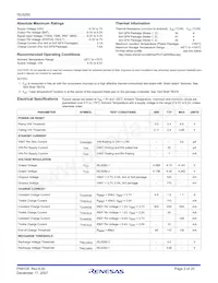 ISL6292-2CR5-T Datasheet Page 3