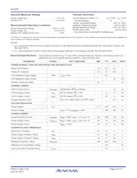 ISL6297CR-T Datasheet Pagina 2