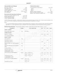 ISL6571CRZ Datasheet Page 5