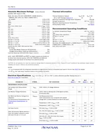 ISL78610ANZ Datasheet Page 8