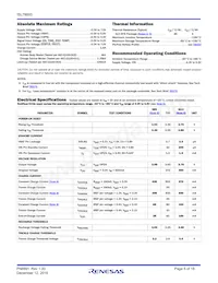 ISL78693ARZ-T7A Datasheet Page 5