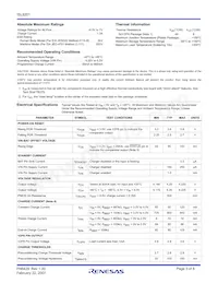 ISL9201IRZ-T Datasheet Page 3
