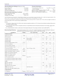 ISL9212AIRZ-T Datasheet Page 2