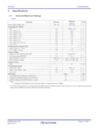 ISL94202IRTZ-T7A Datasheet Page 11