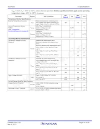 ISL94202IRTZ-T7A Datasheet Page 14