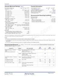 ISL94203IRTZ Datasheet Page 8