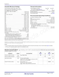 ISL94212INZ Datasheet Page 7