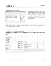 IXI848AS1T/R Datasheet Page 2
