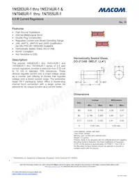 JANTX1N5313UR-1 Datasheet Cover