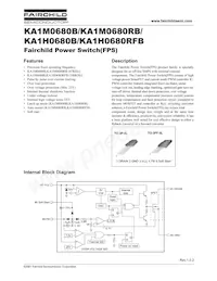 KA1M0680RBYDTU Datenblatt Cover