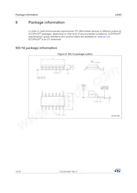L6393DTR Datasheet Page 16
