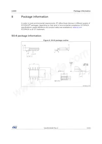 L6395DTR Datasheet Page 13