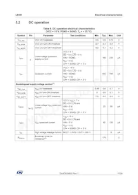 L6491DTR Datasheet Page 11