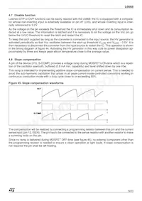 L6668 Datasheet Pagina 19