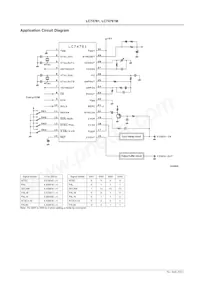 LC74761M-9006-E Datasheet Page 20