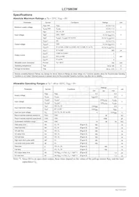 LC75863WS-E Datasheet Page 2