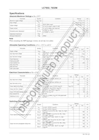 LC7932M-TRM-E Datasheet Page 2