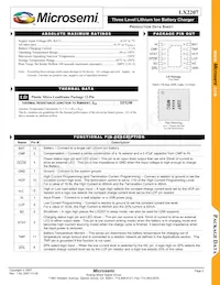 LX2207ILD Datasheet Page 2
