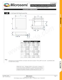 LX2208ILD Datasheet Page 11