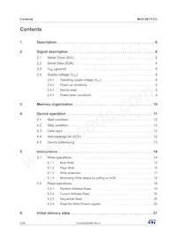 M24128T-FCU6T/TF Datasheet Page 2