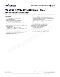 M25P32-VMW3GB數據表 封面