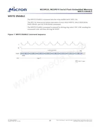 M25PE20-V6D11 Datasheet Page 20