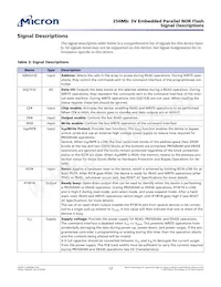 M29DW256G70NF3E Datenblatt Seite 12