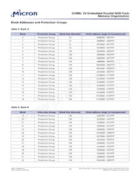 M29DW256G70NF3E Datasheet Page 15