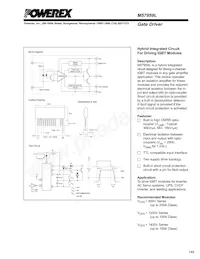 M57959L Datasheet Cover