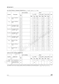 M74HC4511RM13TR Datasheet Page 6