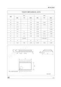 M74HC4543RM13TR Datasheet Page 9